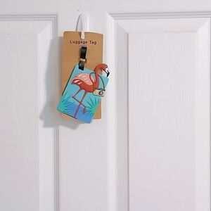 Flamingo Luggage Tag